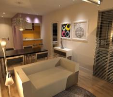 Glass Tower - Living Studio