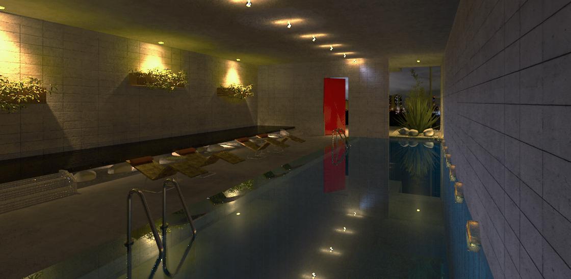 ROUGH house/indoor swimming pool