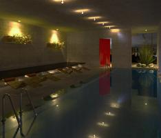 ROUGH house/indoor swimming pool