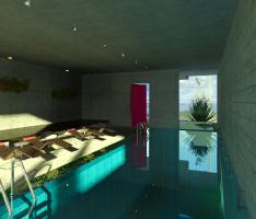 ROUGH house/indoor swimming pool