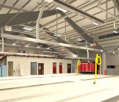 Fire Station Apparatus Bay