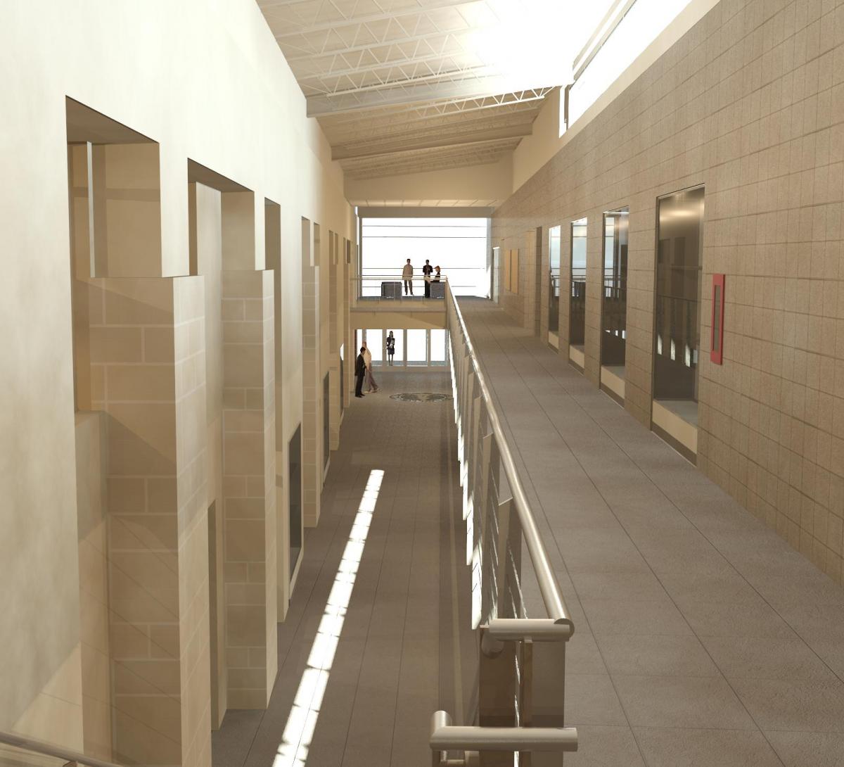 Army Reserve Center - Atrium