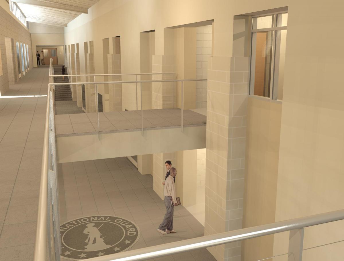 Army Reserve Center - Atrium