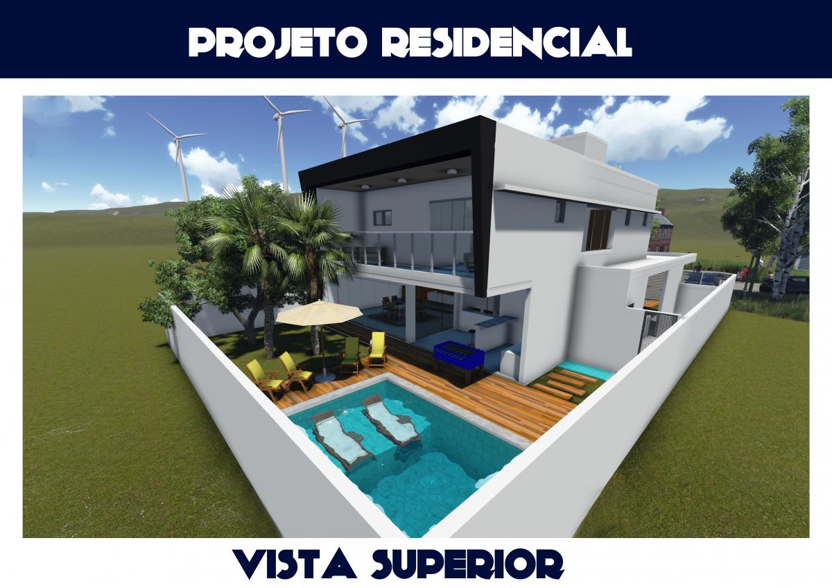 Vista Superior Residencia Nogueira