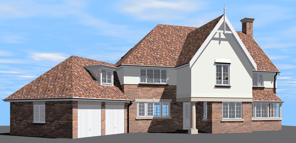 English detached house