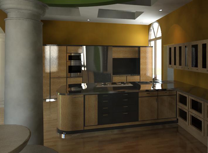 Kitchen ( Taken from my Luxury design)