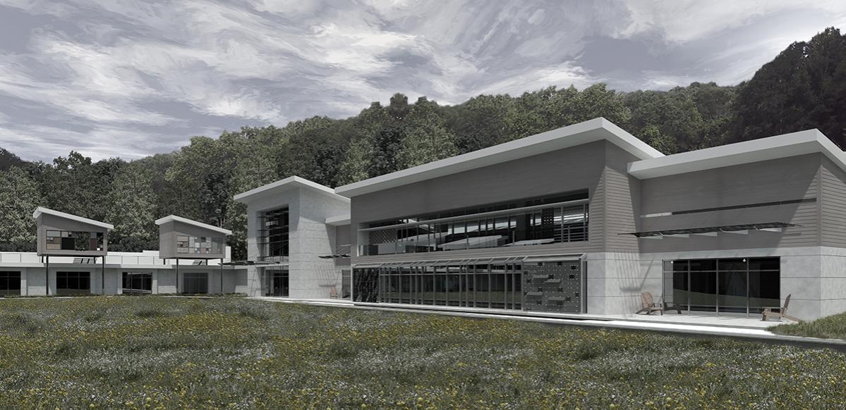 Sustainability Wall Section Testing Center