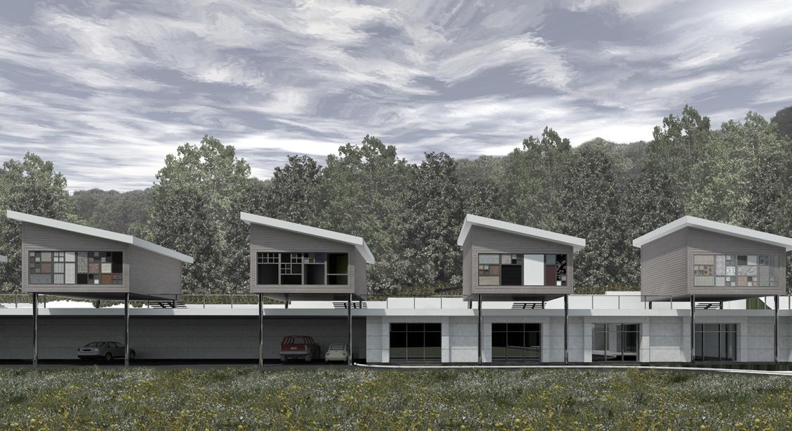 Sustainability Wall Section Testing Center