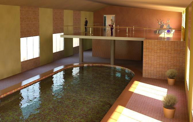 Alberca de un Centro de Rehabilitaciòn