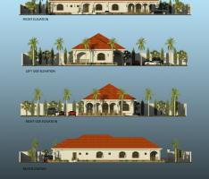 4bdrm villa elevations