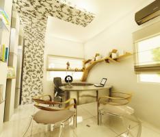 pequena oficina detalle interior