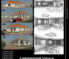 4 bdrm villa perspectives