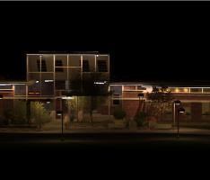 Blue Hills Reg. School Addition Night time