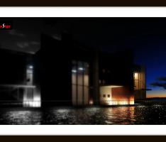 Exterior Night Render
