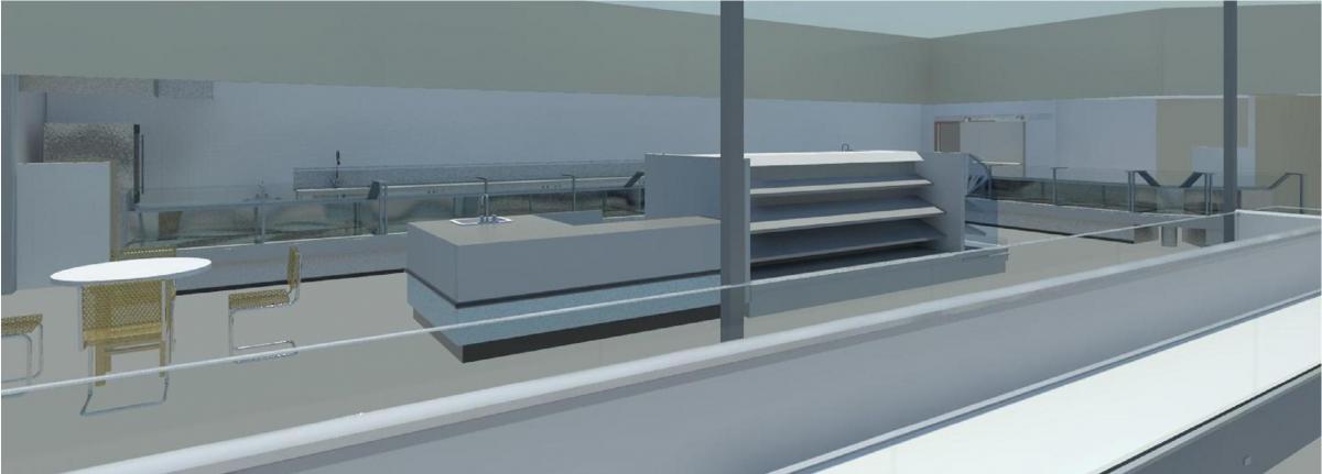 Supermarket Deli section