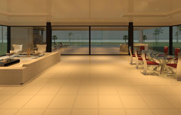 Main floor (doors closed)