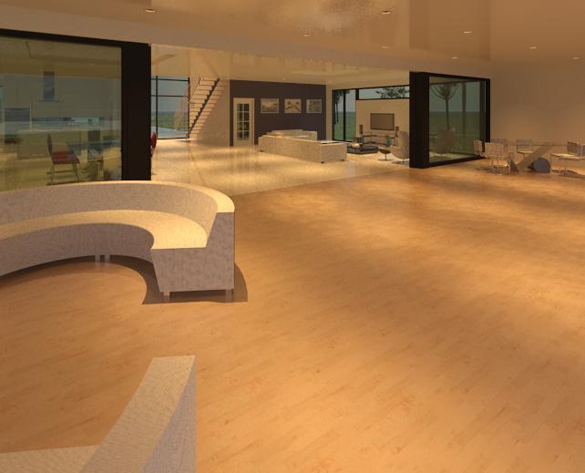 Back deck/ Living room