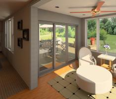 kitchen to sunroom-1