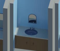 counter basin -3 mirror option