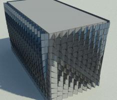 Rotating Curtain Panel System