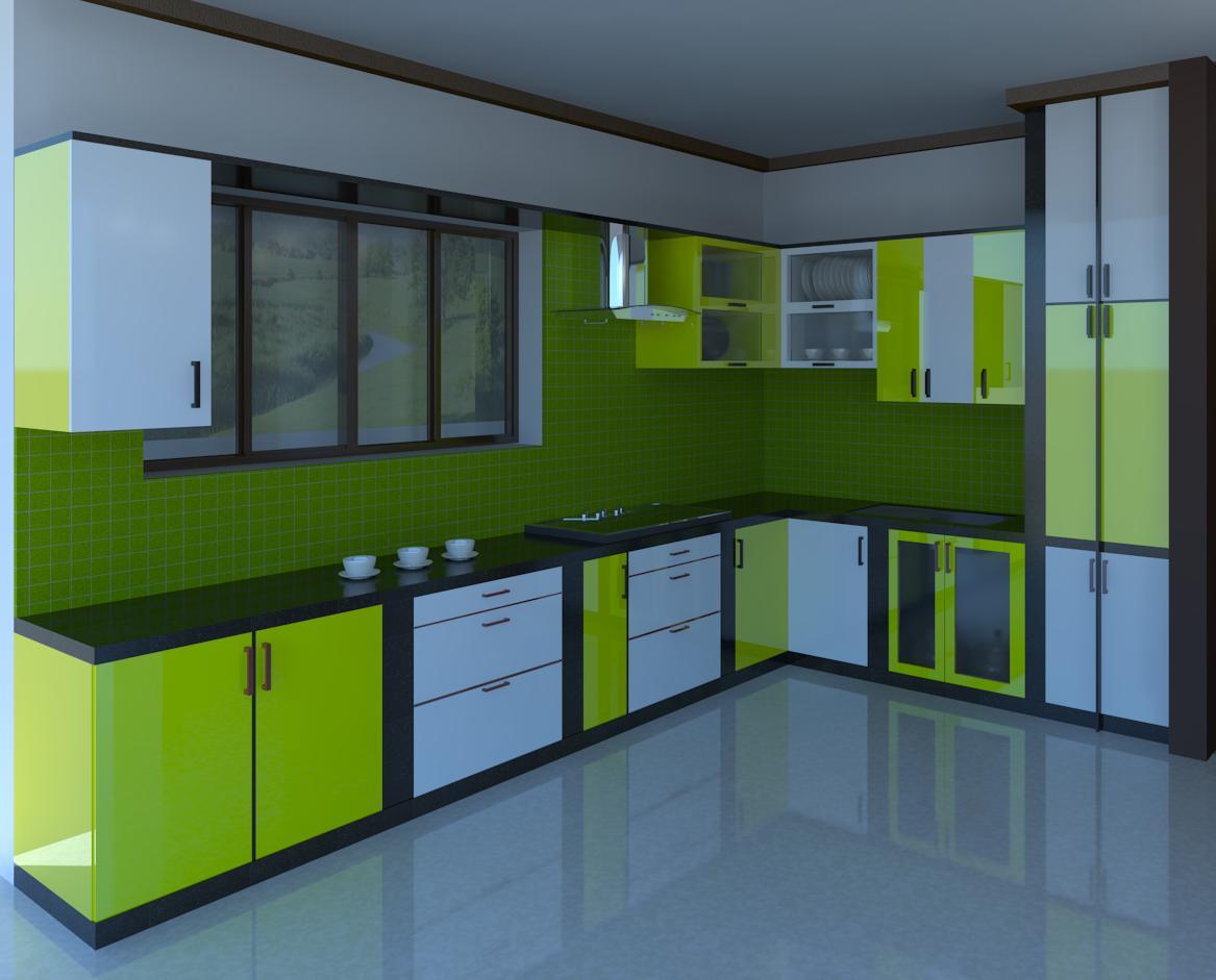Kitchen interior.