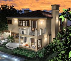 Rear Exterior (Night)