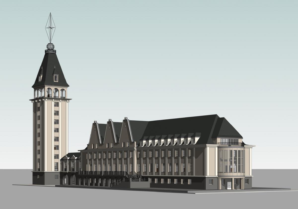 CITY HALL WLADYSLAWOWO POLAND