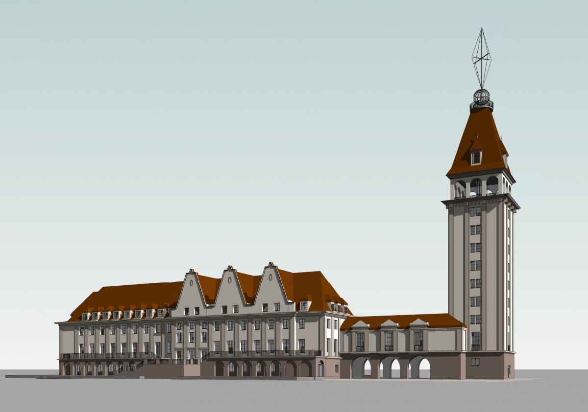 CITY HALL WLADYSLAWOWO POLAND