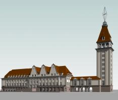 CITY HALL WLADYSLAWOWO POLAND