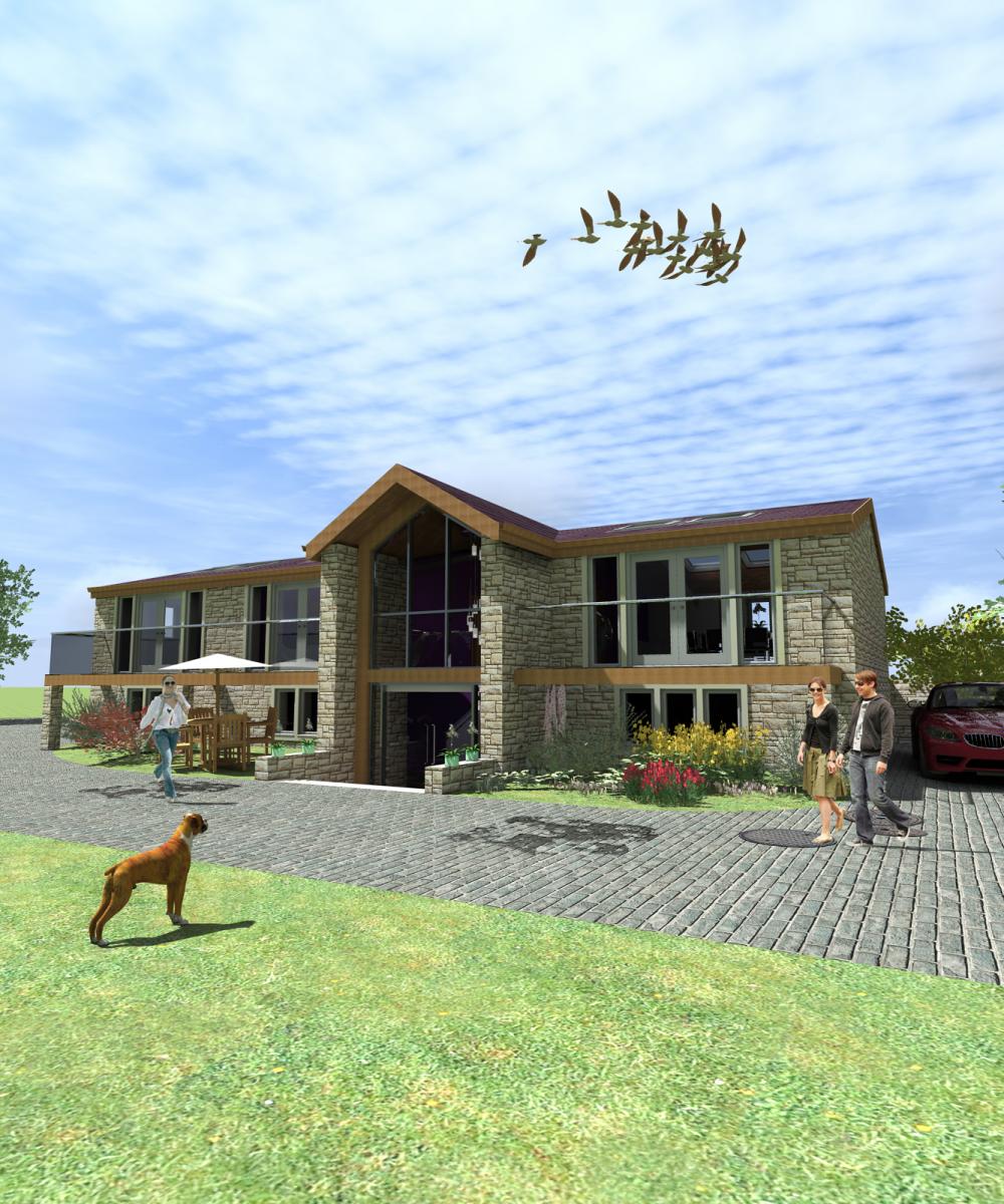 residential scheme - external