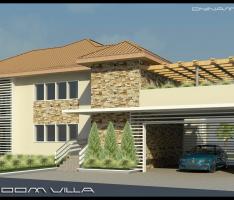 5 bdrm villa