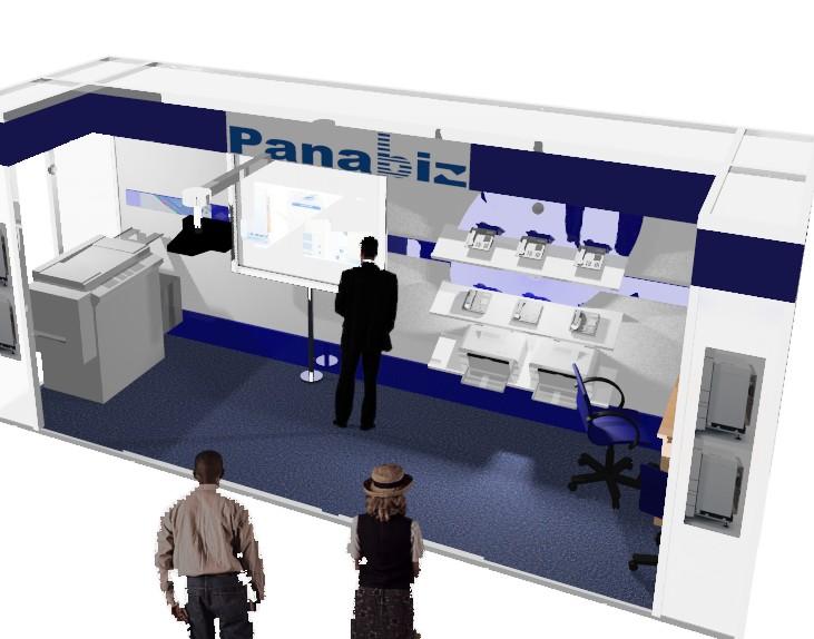 Exhibition Stand Design colo option 2