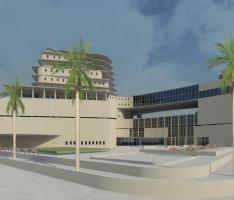 Ramsar Grandhotel,south yard