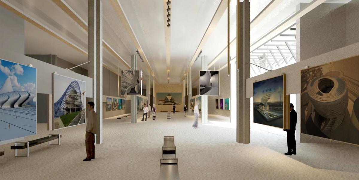 Barnsdall art gallery Los Angeles concept