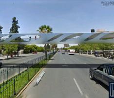 concepto puente peatonal