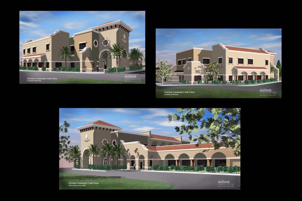 credit union renderings