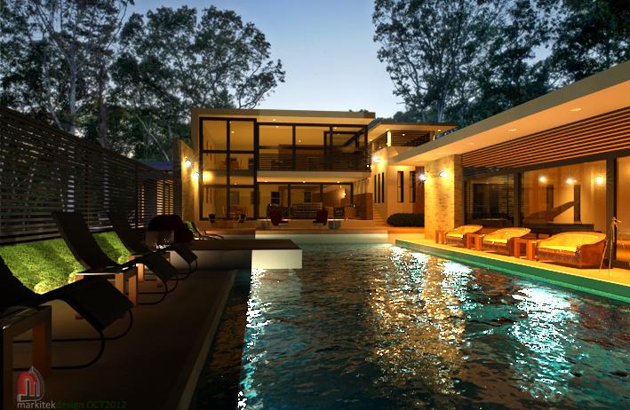 Exterior Night scene