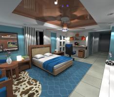 Master Bedroom- View 1