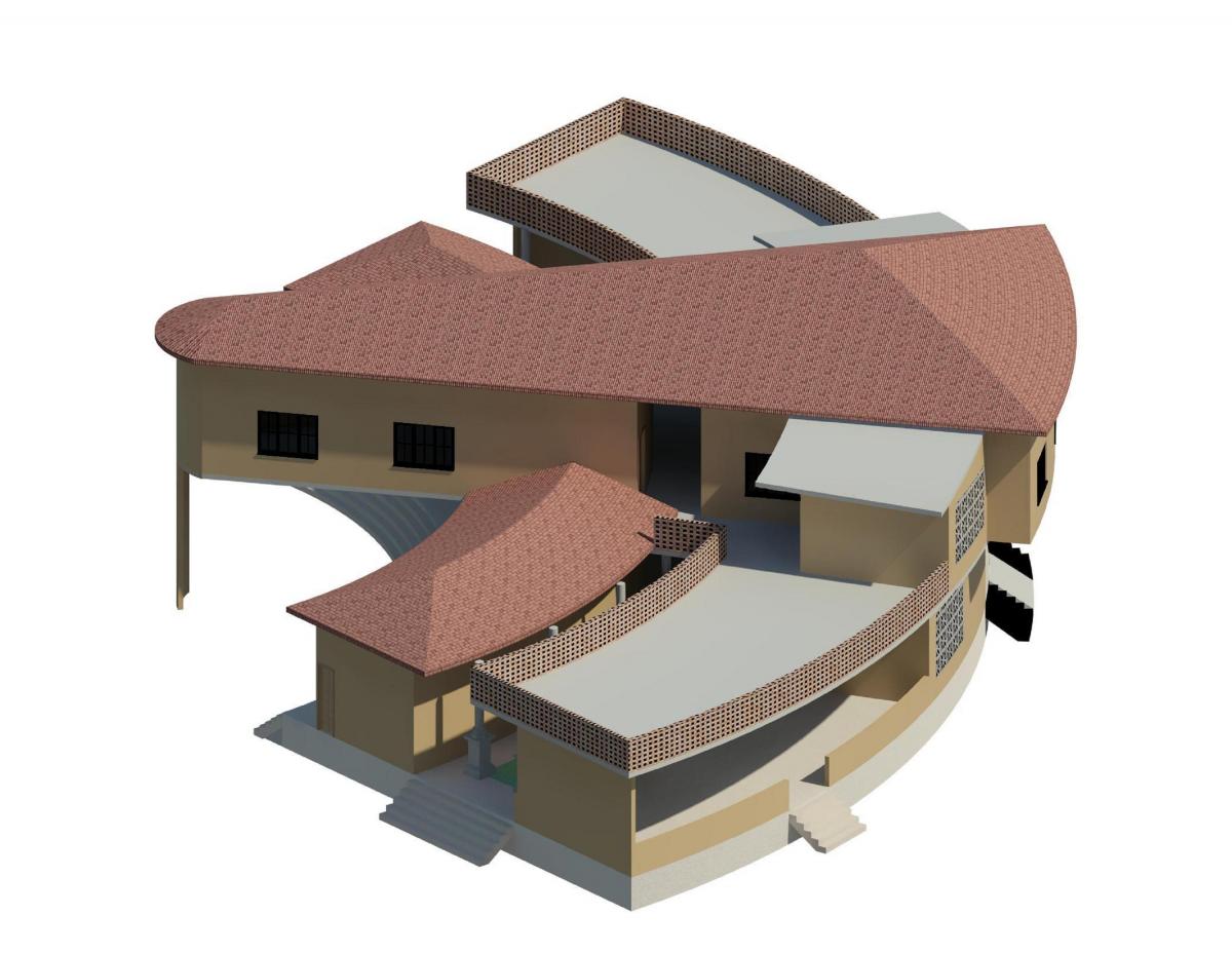 resort entrance lobby and admin area at mahabalesh