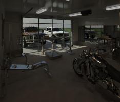 INSIDE GARAGE