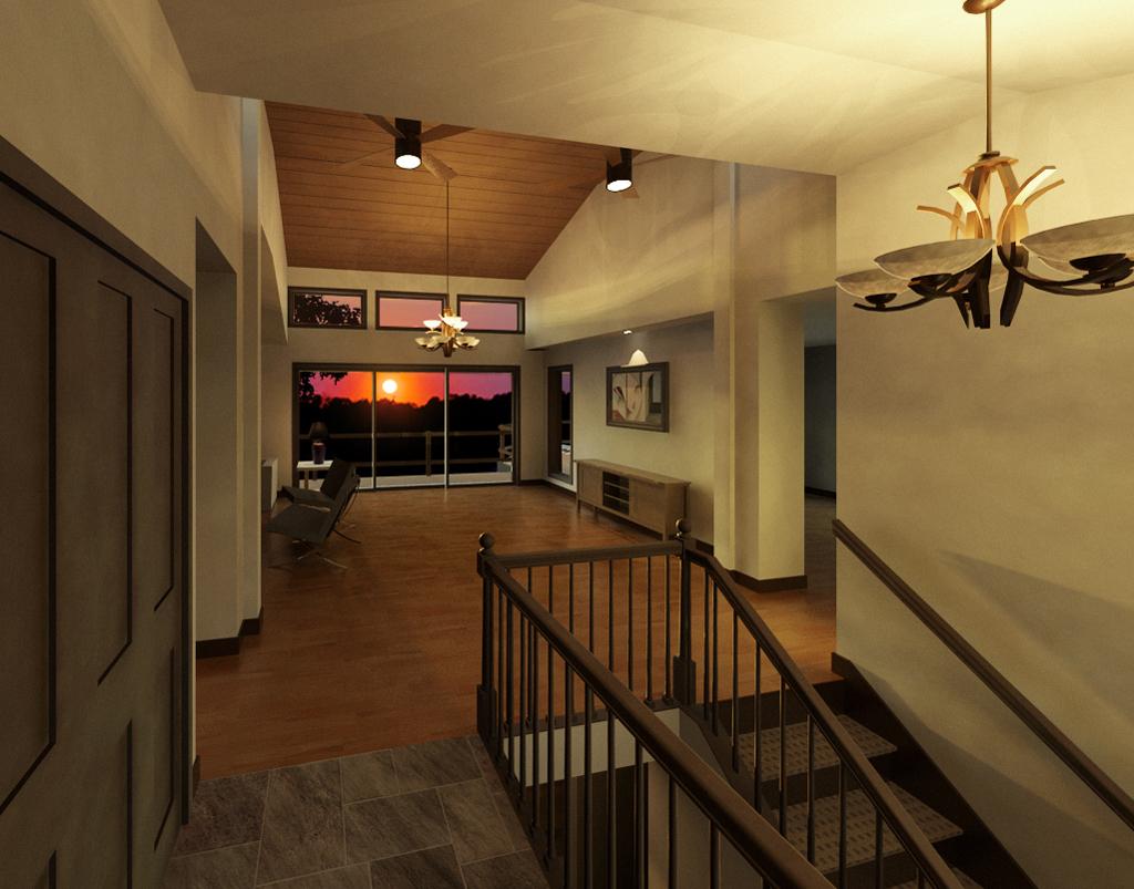 Lake House Foyer