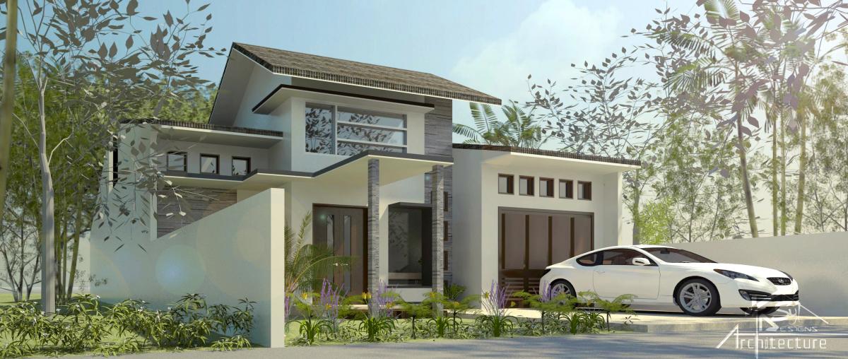 Minimalis Home 1 floor (Revit2013+PS)