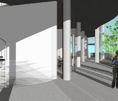 A young president waiting in the silent gallery