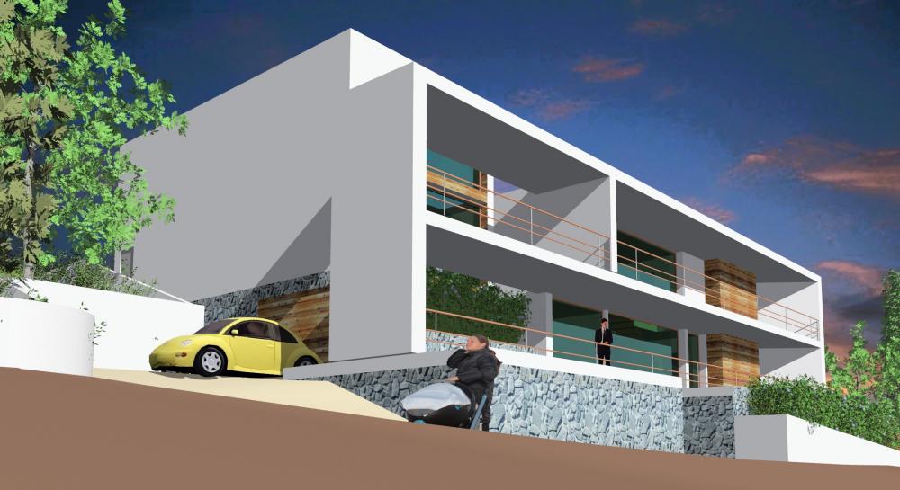 moradias em salir do porto