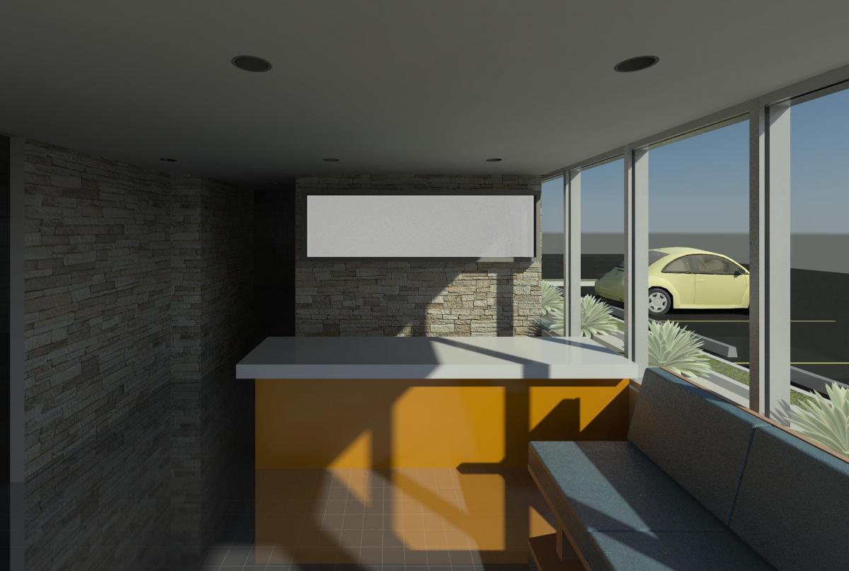 Pizza Shop - Interior