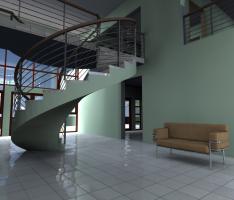 A house in Nigeria (Foyer)