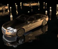 AUDI A8 Nigth Parcing
