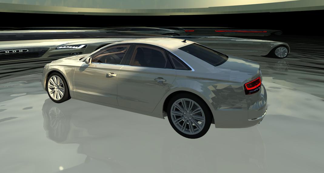 Render AUDI A8