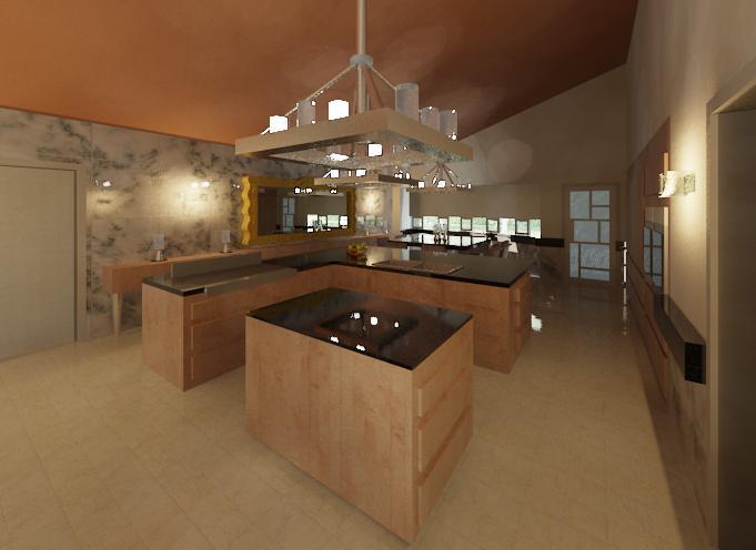 Ronch Ranch House Kitchen