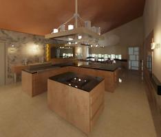 Ronch Ranch House Kitchen